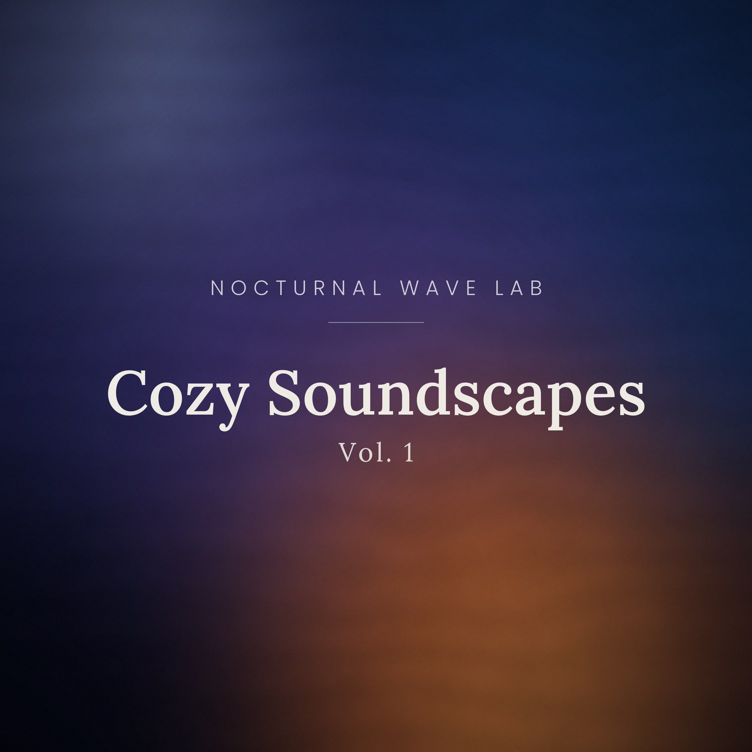 Cozy Soundscapes Vol. 1 Album Cover